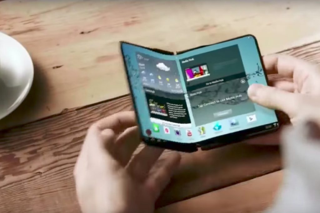 samsung folding phone