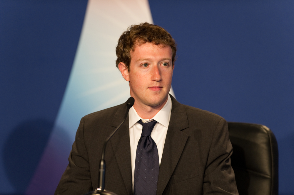 Facebook CEO Mark Zuckerberg