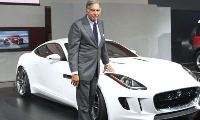 Ratan Tata GBE and Jaguar motor car