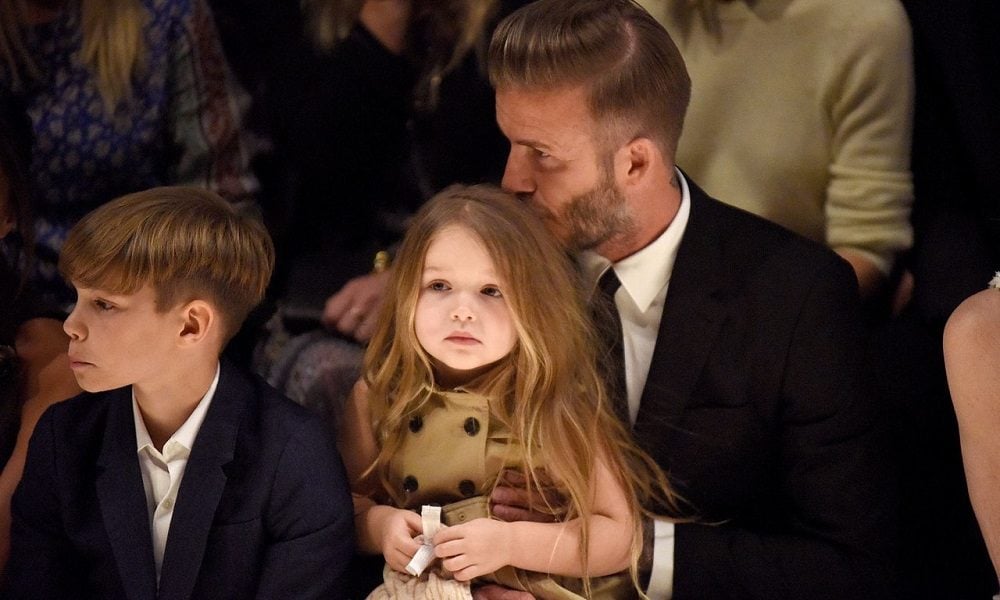 Why is David Beckham Getting Trouble For Kissing his Daughter?