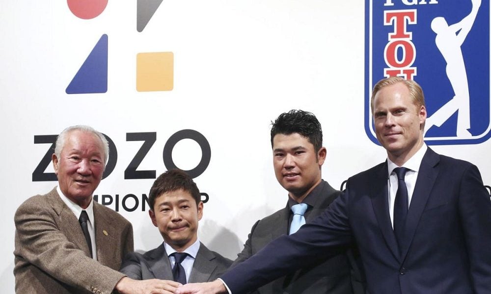 Japanese Billionaire Yusaku Maezawa Backs First PGA Golf Tour Event in Japan