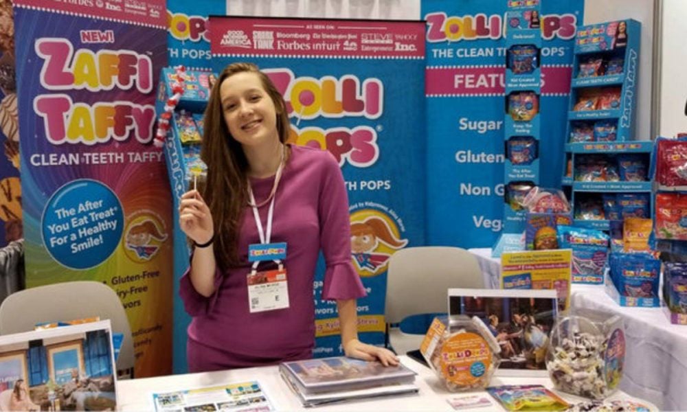13-Year-Old Self-Made Millionaire Alina Morse Tops Amazon List with Healthy Lollipops